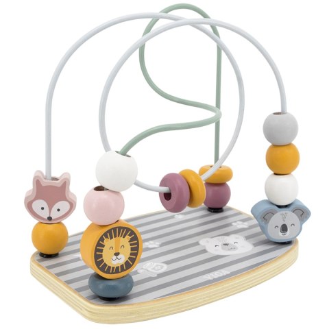 Viga Toys VIGA PolarB Drewniany Labirynt Przeplatanka Edukacyjna Montessori