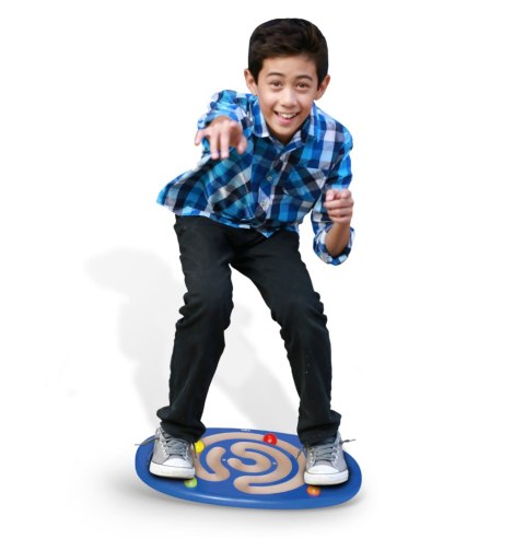 Viga Toys VIGA Sensoryczna Drewniana Deska do balansowania z labiryntem