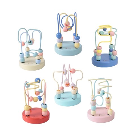 Classic World CLASSIC WORLD Pętla Motoryczna Logiczna Przeplatanka Edukacyjna Labirynt dla Dzieci 1 szt.