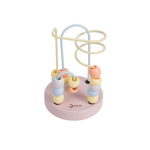 Classic World CLASSIC WORLD Pętla Motoryczna Logiczna Przeplatanka Edukacyjna Labirynt dla Dzieci 1 szt.