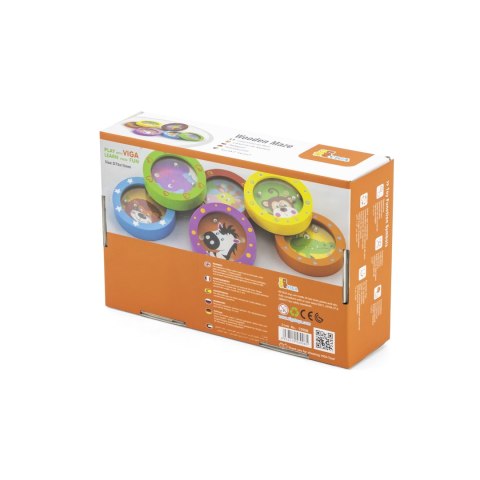 Viga Toys VIGA Drewniany Labirynt Zwierzątka 1szt