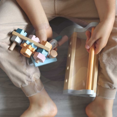 Viga Toys VIGA PolarB Drewniana Skrzynka z Narzędziami