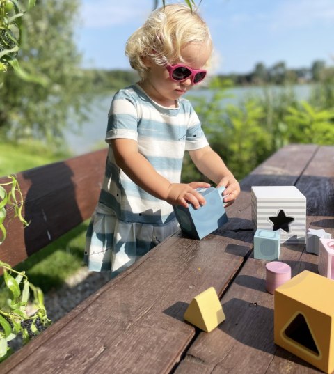 Viga Toys VIGA PolarB Piramidka Układanka edukacyjna Sorter Kostki Klocki