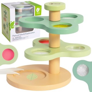 Classic World CLASSIC WORLD Mikroskop 2w1 Lupa dla Dzieci Eksploracja Świata Przyrody