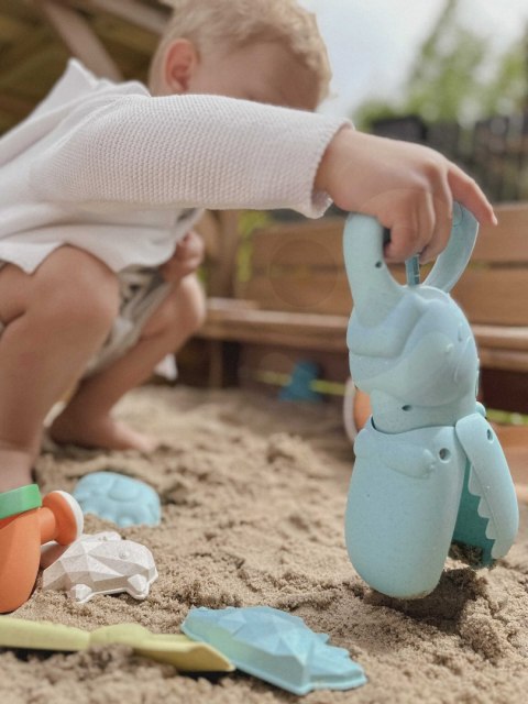 Woopie Let's Go Green WOOPIE GREEN Krokodyl Łopatka Zbierak do Piasku i Wody Niebieska BIODEGRADOWALNY ORGANICZNY MATERIAŁ