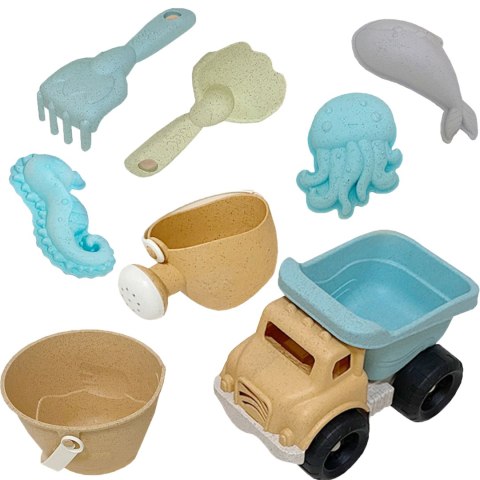 Woopie Let's Go Green WOOPIE GREEN Zestaw do Piasku Wiaderko Wywrotka 8 el. BIODEGRADOWALNY ORGANICZNY MATERIAŁ Woopie Let's Go Green WOOPIE GREEN Zestaw do Piasku Wiaderko Wywrotka 8 el. BIODEGRADOWALNY ORGANICZNY MATERIAŁ