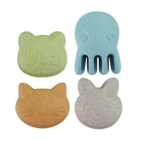 Woopie Let's Go Green WOOPIE GREEN Zestaw do Piasku w Wiaderku z Kołowrotkiem 9 el. BIODEGRADOWALNY ORGANICZNY MATERIAŁ