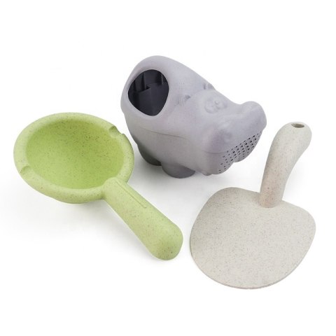 Woopie Let's Go Green WOOPIE GREEN Zestaw do Piasku z Samochodzikiem 10 el. BIODEGRADOWALNY ORGANICZNY MATERIAŁ