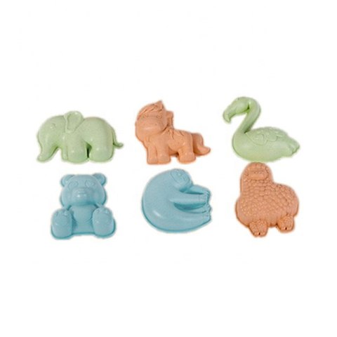 Woopie Let's Go Green WOOPIE GREEN Zestaw do Piasku z Samochodzikiem 10 el. BIODEGRADOWALNY ORGANICZNY MATERIAŁ