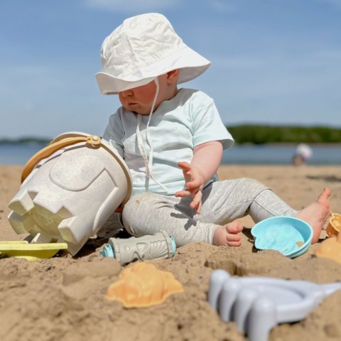 Woopie Let's Go Green WOOPIE GREEN Zestaw do Piasku z Wiaderkiem i Samochodzikiem 10 el. BIODEGRADOWALNY ORGANICZNY MATERIAŁ