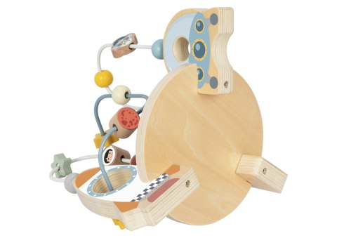 TOOKY TOY Drewniana Rakieta Pętla Motoryczna Labirynt TOOKY TOY Drewniana Rakieta Pętla Motoryczna Labirynt