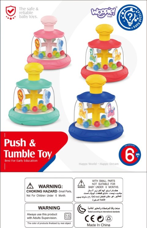 Woopie Baby WOOPIE BABY Kolorowe Koniki Czerwona Bączek Karuzela