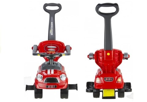 Jeździk Pchacz MERCEDES SLS AMG Auto Dla Dziecka Czerwony Dźwięki