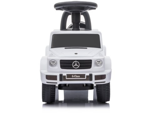 Jeździk Mercedes G-Class 652 Biały Dźwięk Klaksonu Silnika Jeździk Mercedes G-Class 652 Biały Dźwięk Klaksonu Silnika