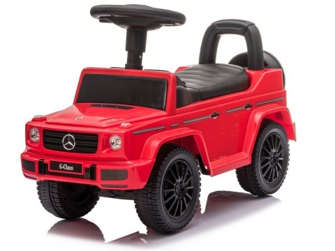 Jeździk Mercedes G-Class 652 Czerwony Dźwięk Klaksonu Silnika Jeździk Mercedes G-Class 652 Czerwony Dźwięk Klaksonu Silnika