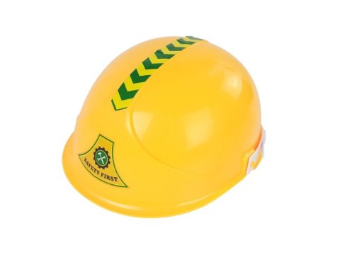Duża Koparka Jeździk Koparka Budowa Kask Żółty Duża Koparka Jeździk Koparka Budowa Kask Żółty