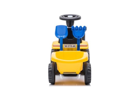 Jeździk Traktor New Holland 658T Żółty Jeździk Traktor New Holland 658T Żółty