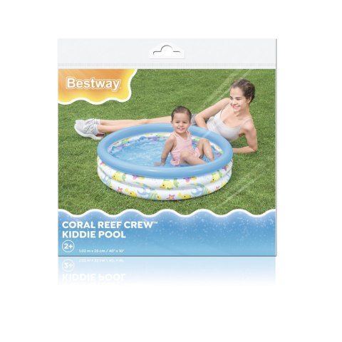 Dmuchany Basen Ogrodowy Dla Dzieci Zwierzątka 102 cm Bestway 51008 Dmuchany Basen Ogrodowy Dla Dzieci Zwierzątka 102 cm Bestway 51008