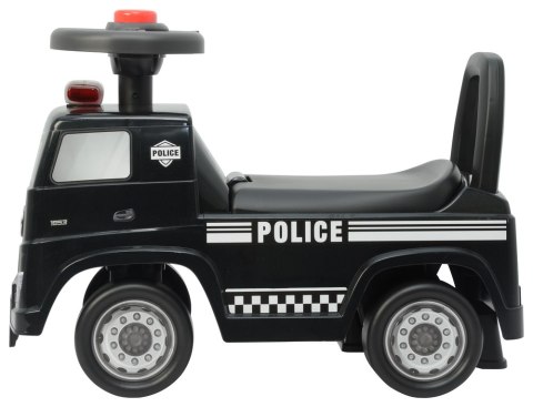Jeździk Mercedes Actros Policja 3316A Czarny Jeździk Mercedes Actros Policja 3316A Czarny