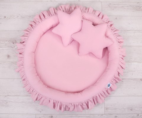 Gniazdko z falbanką - różowe My Sweet Baby