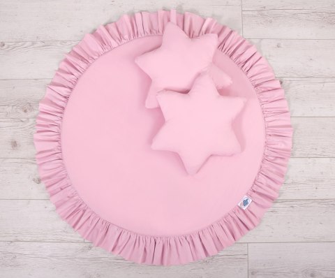 Mata do zabawy z falbanką- różowa My Sweet Baby