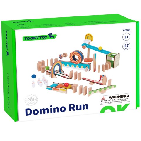 Tooky Toy TOOKY TOY Tor Kulkowy Kulodrom Domino Tooky Toy TOOKY TOY Tor Kulkowy Kulodrom Domino
