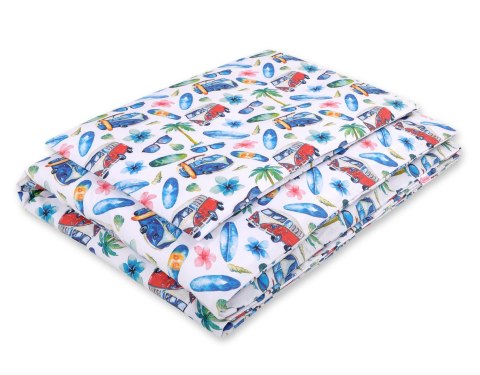 Pościel dla dzieci 2-częściowa bawełniana 120x90 cm - - autobusy Bobono Pościel dla dzieci 2-częściowa bawełniana 120x90 cm - - autobusy Bobono