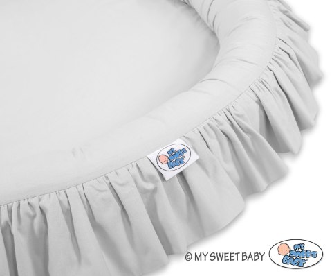 Zestaw: Baldachim wiszący + gniazdko - szary My Sweet Baby Zestaw: Baldachim wiszący + gniazdko - szary My Sweet Baby