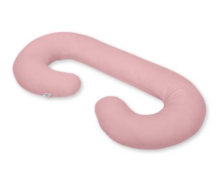 Poduszka ciążowa typu C poduszka dla kobiet w ciąży i do karmienia- brudny róż My Sweet Baby