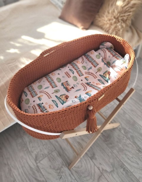Kosz Mojżesza BOHO Handmade - terracotta My Sweet Baby Kosz Mojżesza BOHO Handmade - terracotta My Sweet Baby