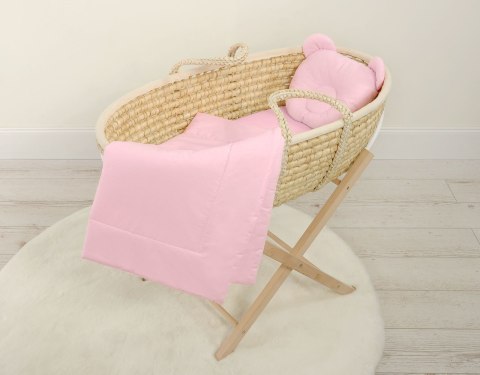 Pościel dla niemowląt z wypełnieniem kołderka i poduszka Miś - zestaw 2cz. - różowy My Sweet Baby Pościel dla niemowląt z wypełnieniem kołderka i poduszka Miś - zestaw 2cz. - różowy My Sweet Baby