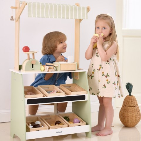 Viga Toys VIGA PolarB Drewniane Stoisko Targowe Stragan Sklep