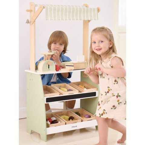 Viga Toys VIGA PolarB Drewniane Stoisko Targowe Stragan Sklep
