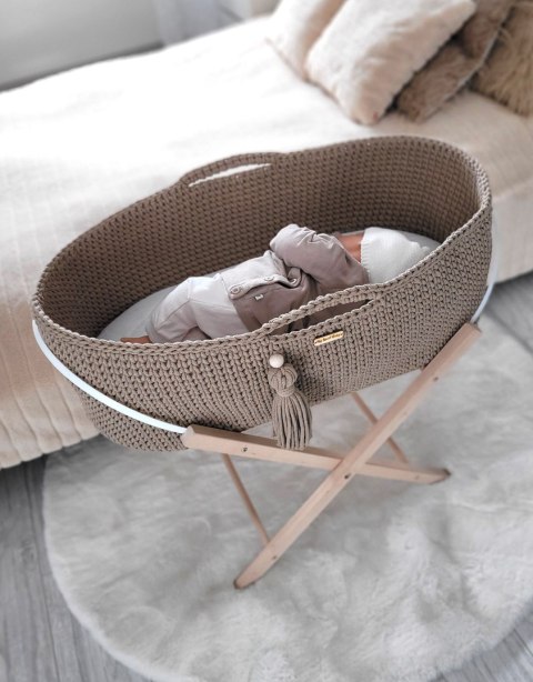 Kosz Mojżesza BOHO Handmade - sand My Sweet Baby Kosz Mojżesza BOHO Handmade - sand My Sweet Baby