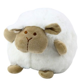 Pluszowa Owieczka Usypiająca Przytulanka Światło Dźwięk Biała