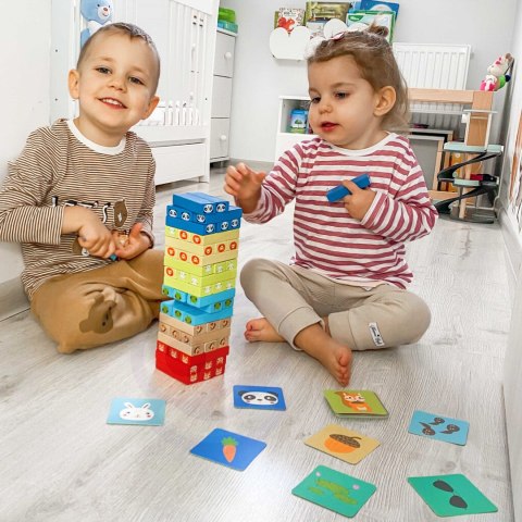 TOOKY TOY Gra Zręcznościowa Zwierzęta 82 el. TOOKY TOY Gra Zręcznościowa Zwierzęta 82 el.