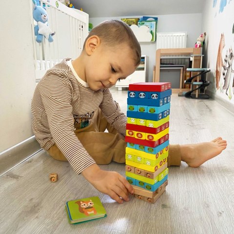 TOOKY TOY Gra Zręcznościowa Zwierzęta 82 el. TOOKY TOY Gra Zręcznościowa Zwierzęta 82 el.
