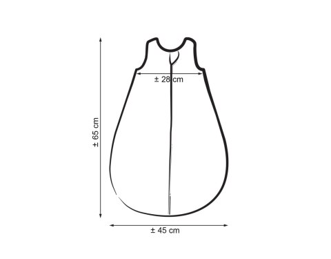 Muślinowy śpiworek dla dzieci zaokrąglony NEWBORN 0-6 mcy TOG 1.0 - camel Muślinowy śpiworek dla dzieci zaokrąglony NEWBORN 0-6 mcy TOG 1.0 - camel