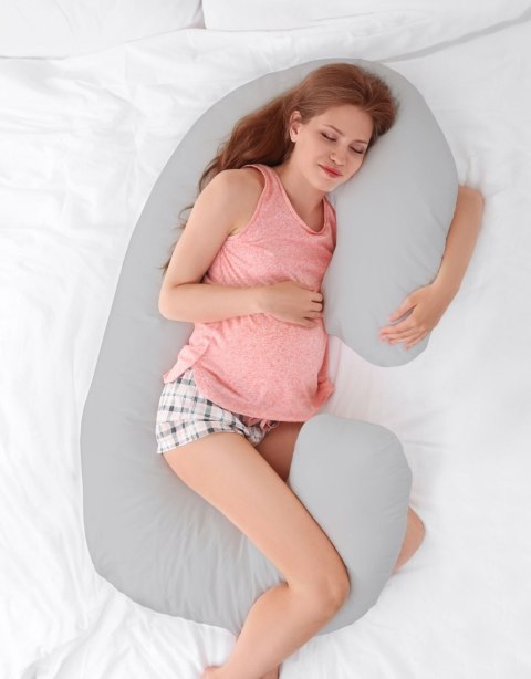 Poduszka ciążowa typu C poduszka dla kobiet w ciąży i do karmienia- butelkowa zieleń My Sweet Baby Poduszka ciążowa typu C poduszka dla kobiet w ciąży i do karmienia- butelkowa zieleń My Sweet Baby