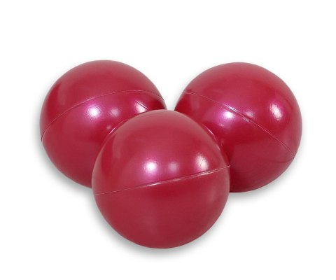 Plastikowe piłeczki do suchego basenu 50szt. - bordowe Plastikowe piłeczki do suchego basenu 50szt. - bordowe