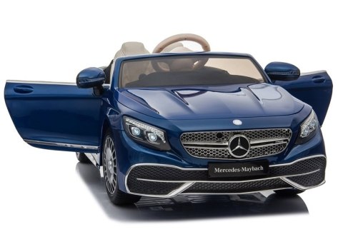 Auto na Akumulator Maybach Niebieski Lakierowany Auto na Akumulator Maybach Niebieski Lakierowany