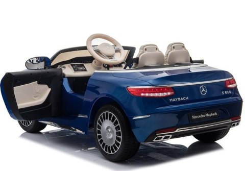 Auto na Akumulator Maybach Niebieski Lakierowany Auto na Akumulator Maybach Niebieski Lakierowany