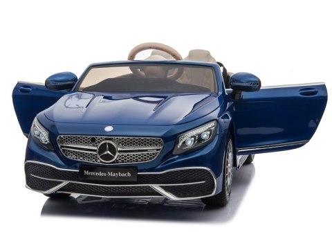 Auto na Akumulator Maybach Niebieski Lakierowany Auto na Akumulator Maybach Niebieski Lakierowany