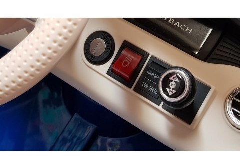 Auto na Akumulator Maybach Niebieski Lakierowany Auto na Akumulator Maybach Niebieski Lakierowany