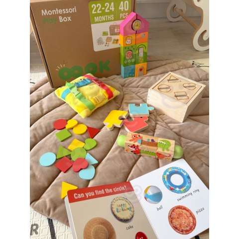 Woopie TOOKY TOY Box Pudełko XXL Montessori Edukacyjne 7w1 Sensoryczne 22-24 Mies Woopie TOOKY TOY Box Pudełko XXL Montessori Edukacyjne 7w1 Sensoryczne 22-24 Mies