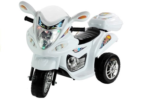 Motor na Akumulator Trójkołowy Biały BJX-88 Motor na Akumulator Trójkołowy Biały BJX-88