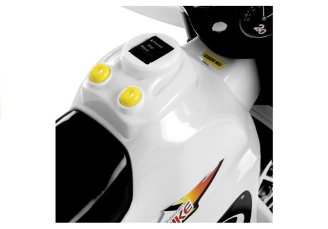 Motor na Akumulator Trójkołowy Biały BJX-88 Motor na Akumulator Trójkołowy Biały BJX-88