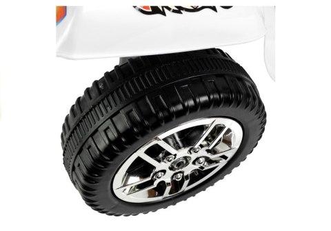 Motor na Akumulator Trójkołowy Biały BJX-88 Motor na Akumulator Trójkołowy Biały BJX-88