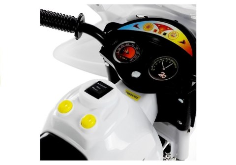 Motor na Akumulator Trójkołowy Biały BJX-88 Motor na Akumulator Trójkołowy Biały BJX-88