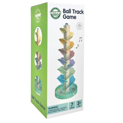 Woopie Let's Go Green WOOPIE GREEN Drewniany Kulodrom Muzyczne Drzewko Tęczowe Montessori FSC Woopie Let's Go Green WOOPIE GREEN Drewniany Kulodrom Muzyczne Drzewko Tęczowe Montessori FSC